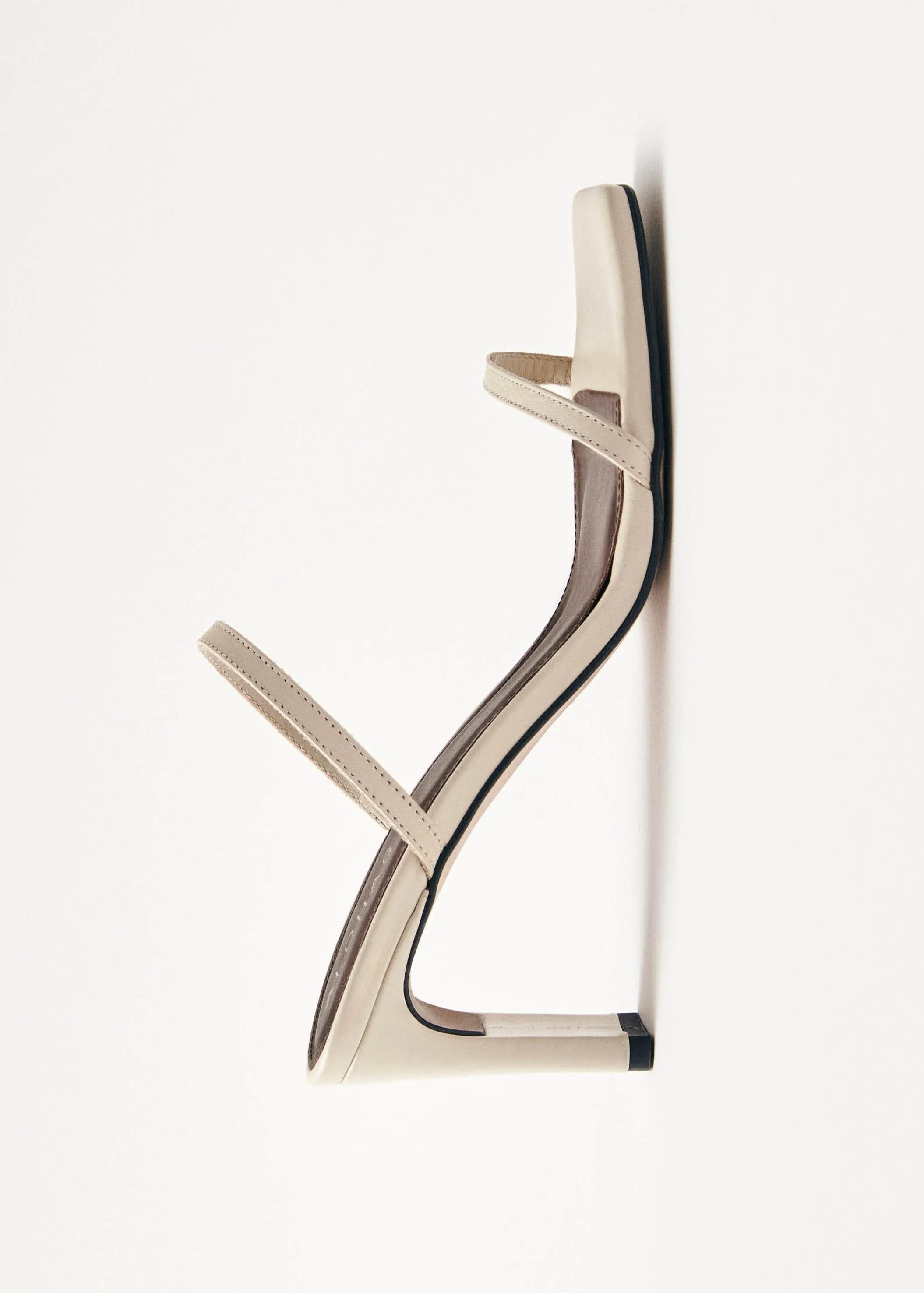 Cannes Beige Leather Sandals sold by Alohas product image thumbnail 4