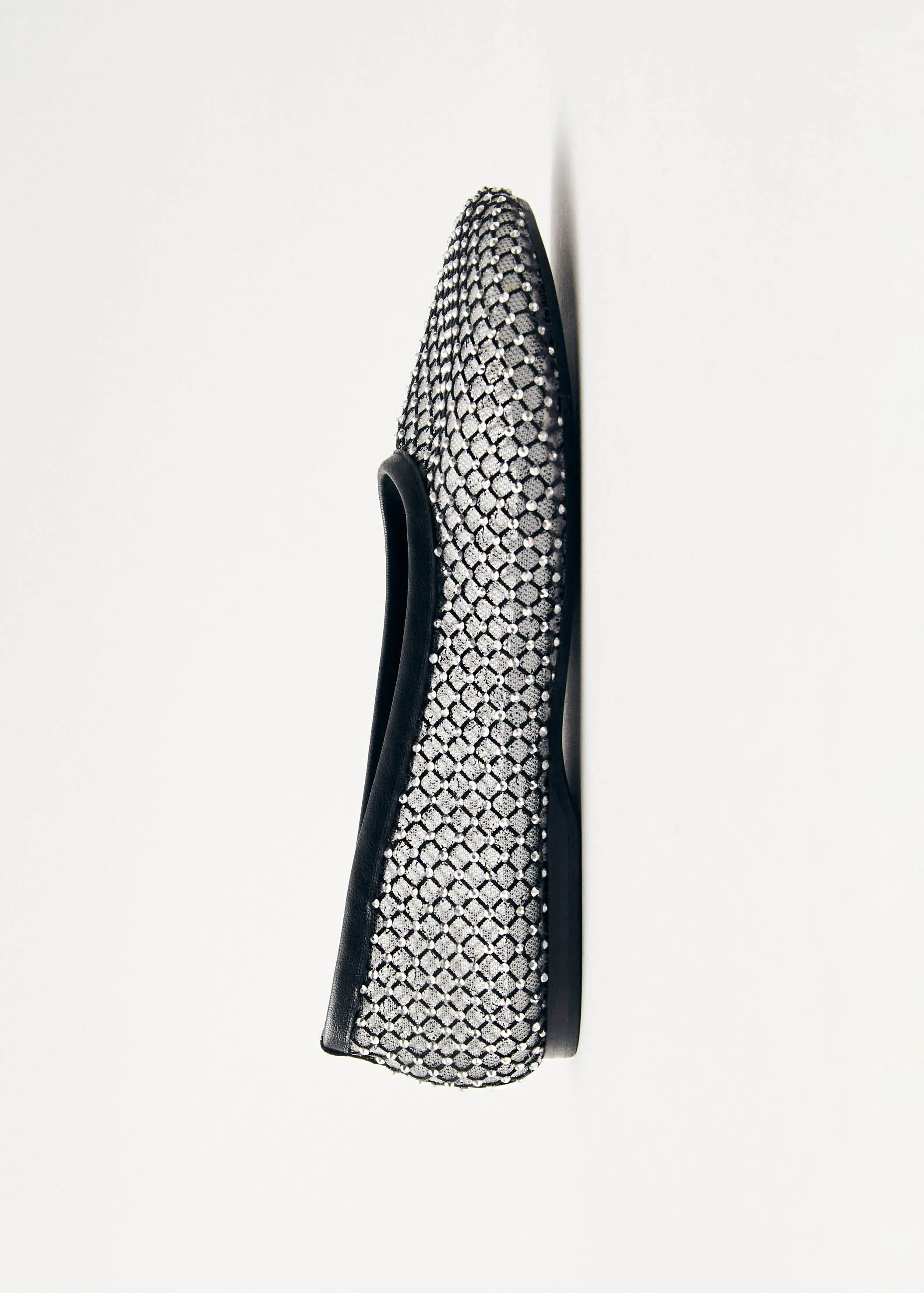 Lorain Mesh Glow Black Ballet Flats sold by Alohas product image thumbnail 4