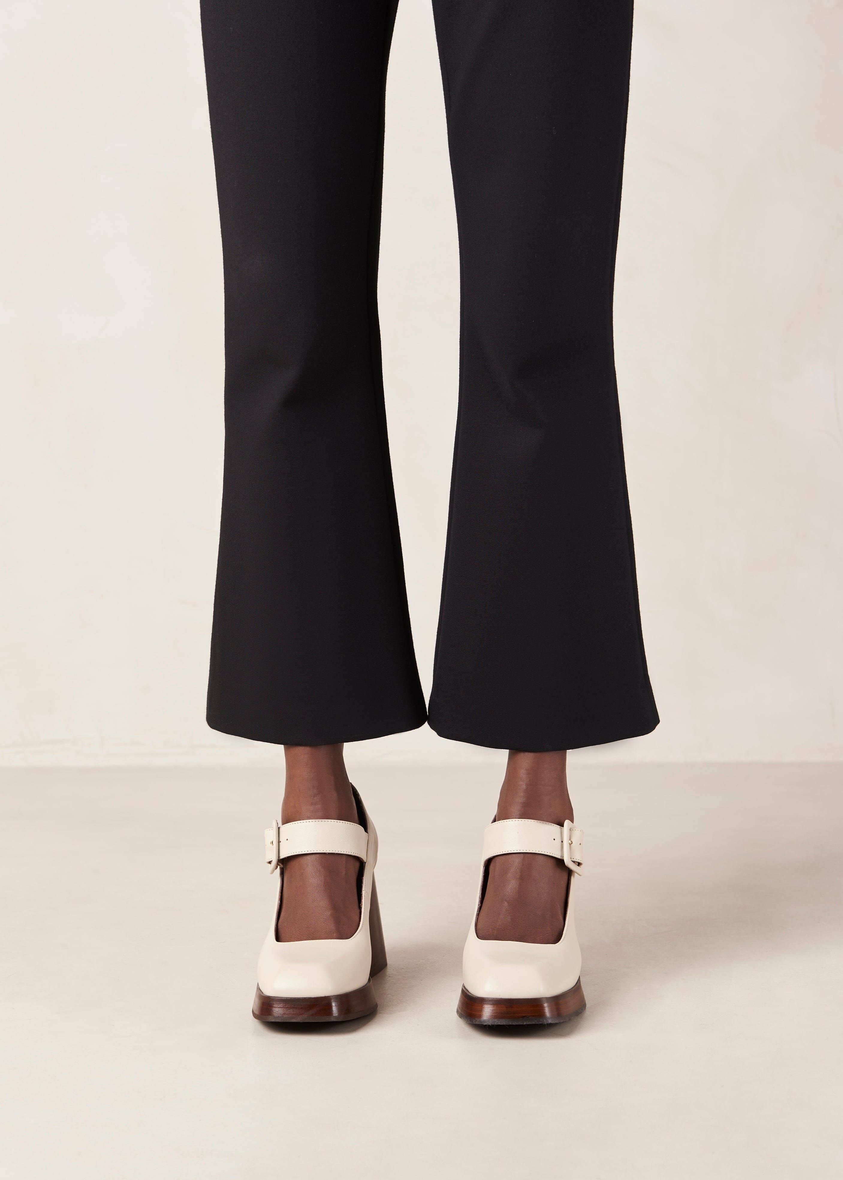 Oregon Cream Leather Pumps sold by Alohas product image thumbnail 4