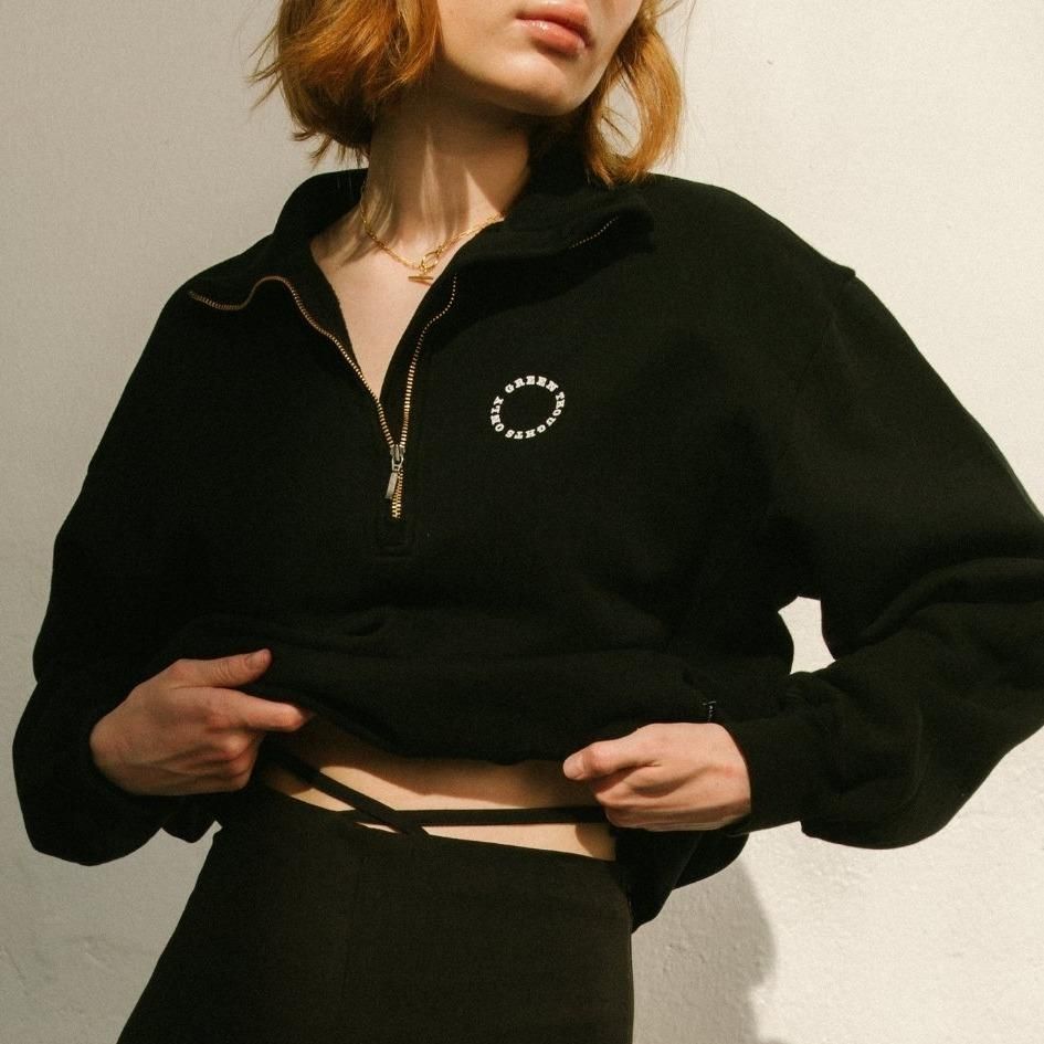 Macchiato Sweatshirt Black sold by Alohas product image thumbnail 3