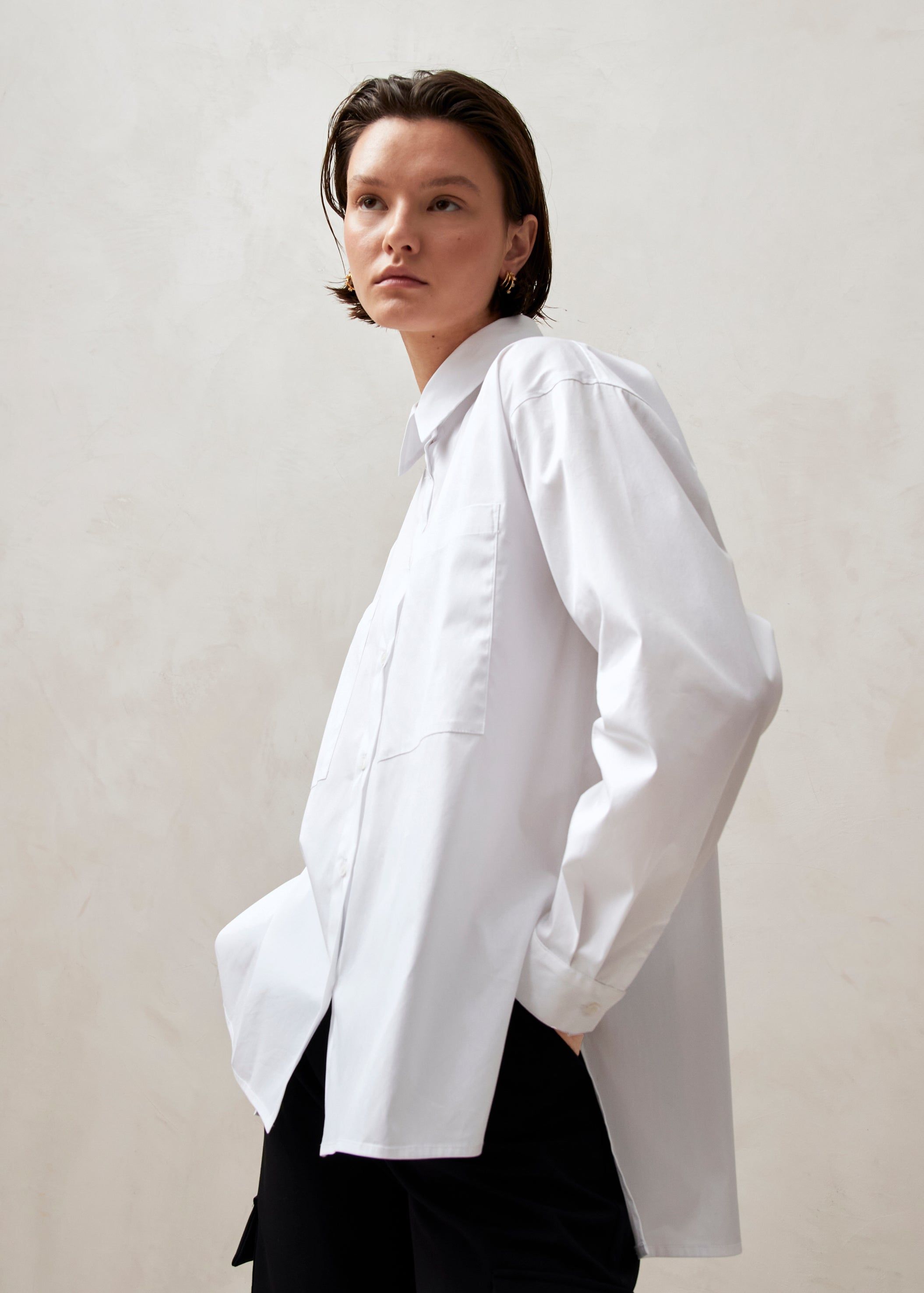 Domenica White Shirt sold by Alohas