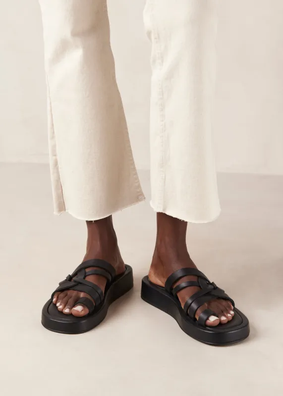 Cool Black Sandal sold by Alohas