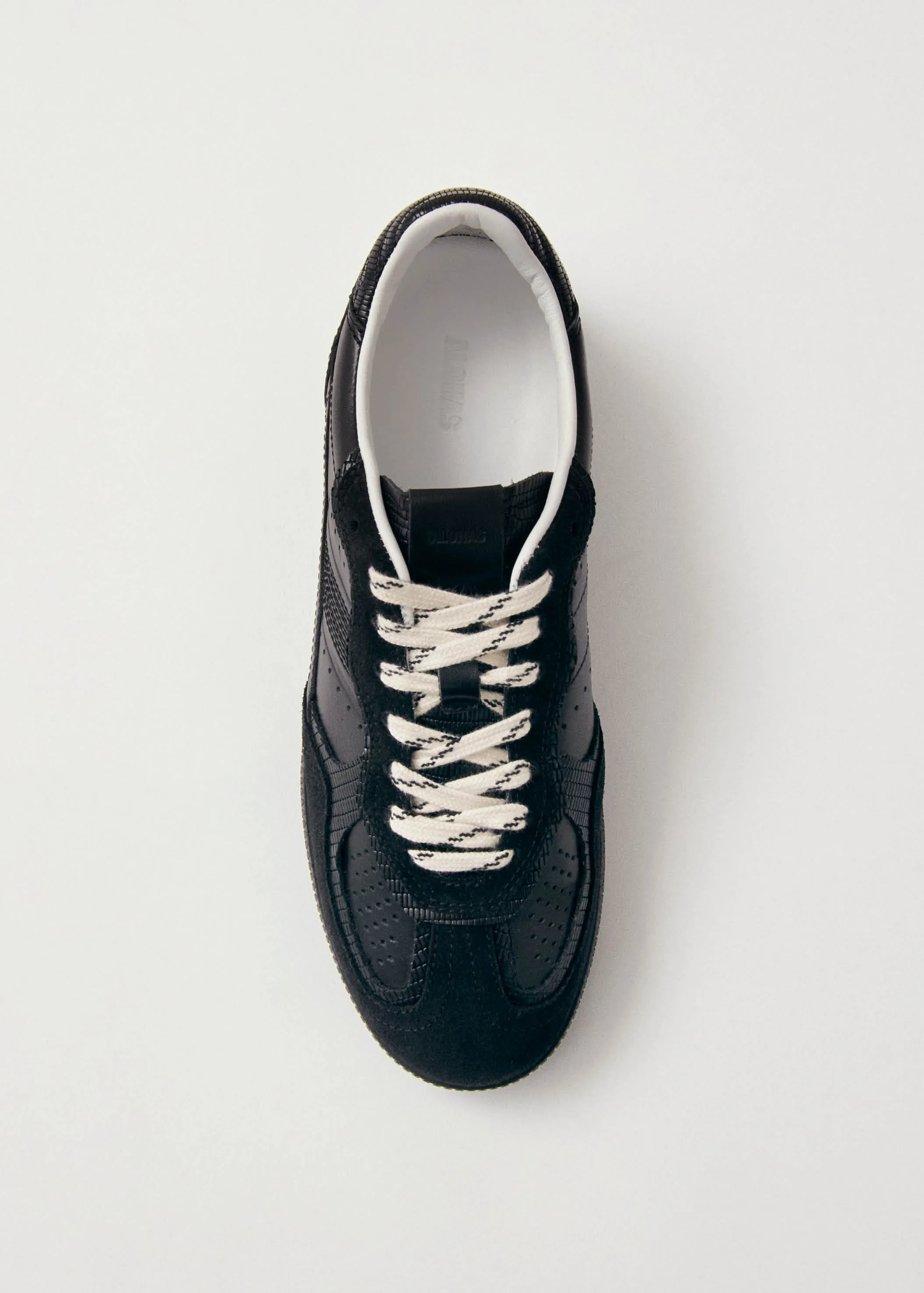 Tb.490 Rife Indo Black Leather Sneakers sold by Alohas product image thumbnail 5