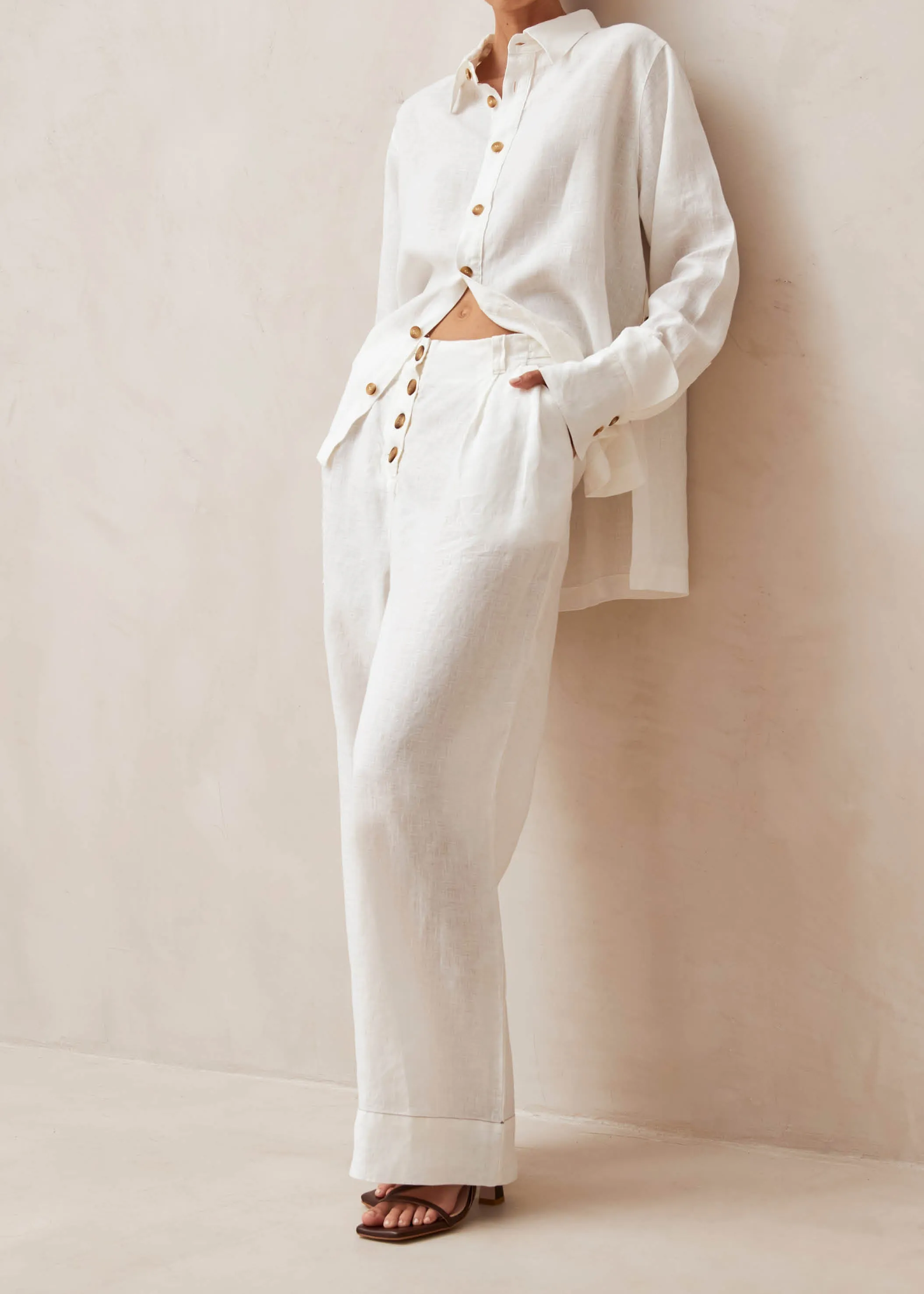 Zulu Cream Pants sold by Alohas