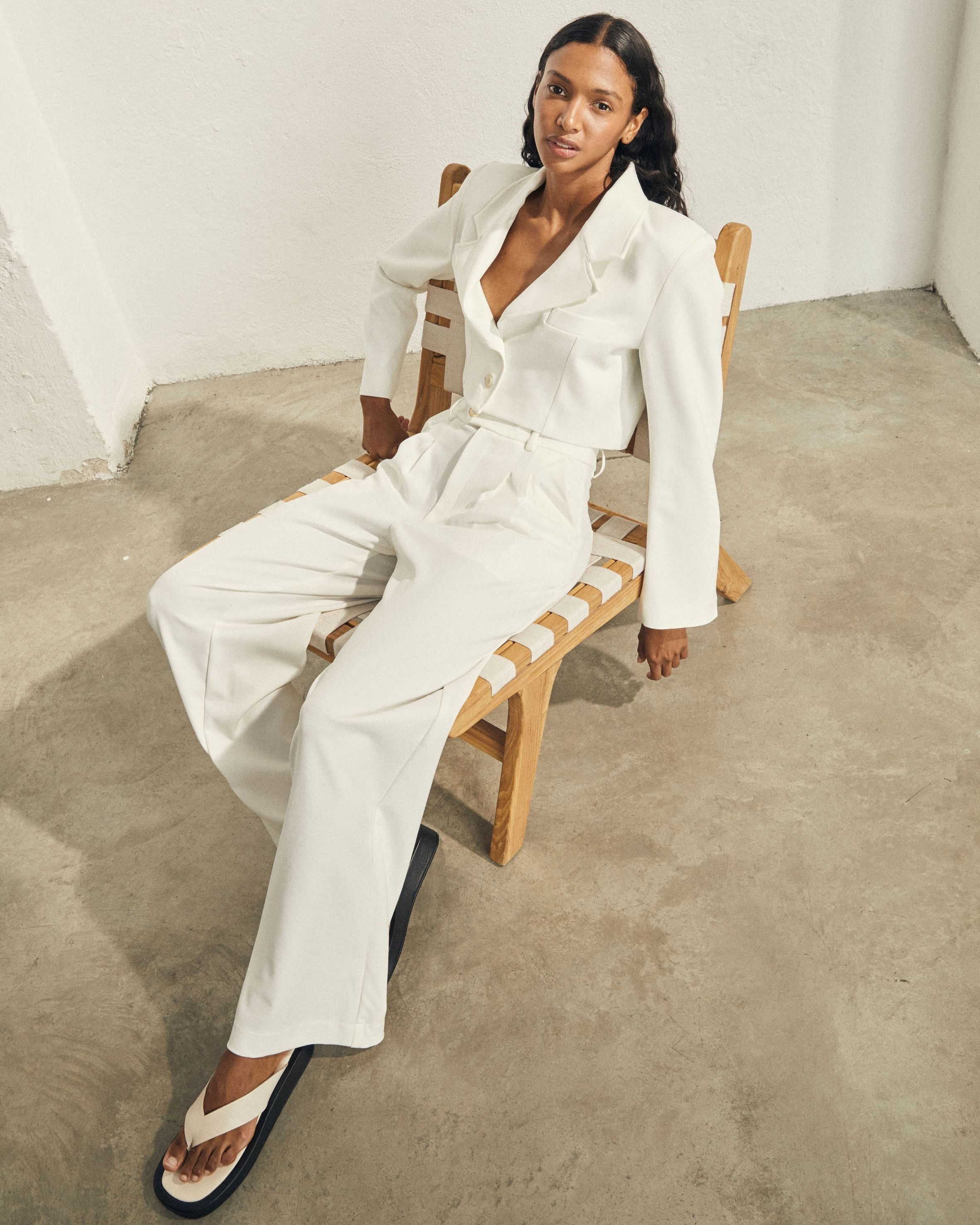 Protagonist Pants Cream sold by Alohas product image thumbnail 3