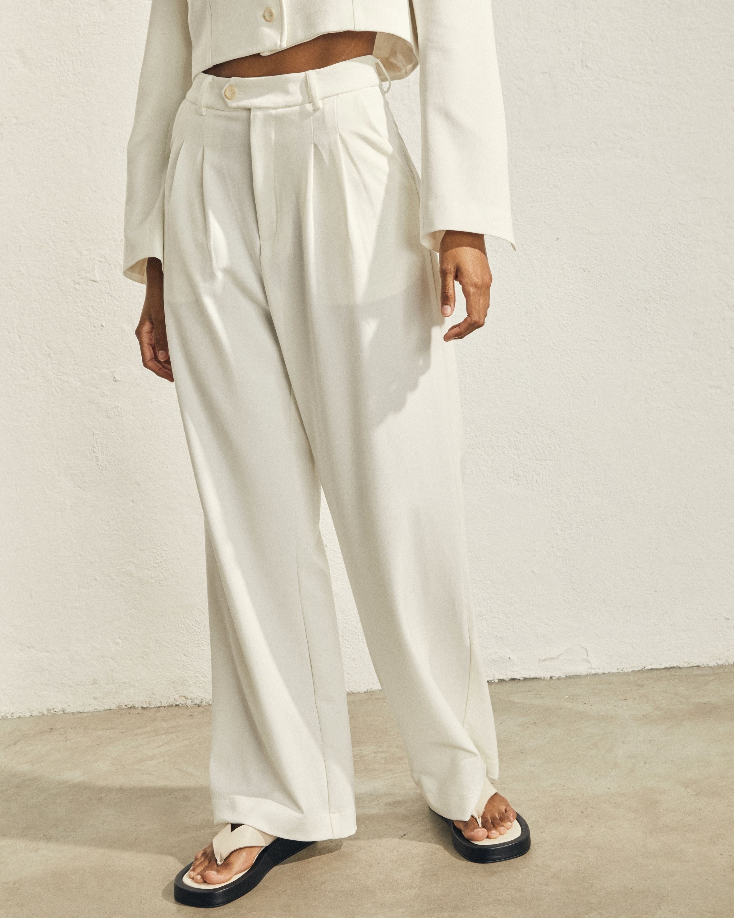 Protagonist Pants Cream sold by Alohas product image thumbnail 4