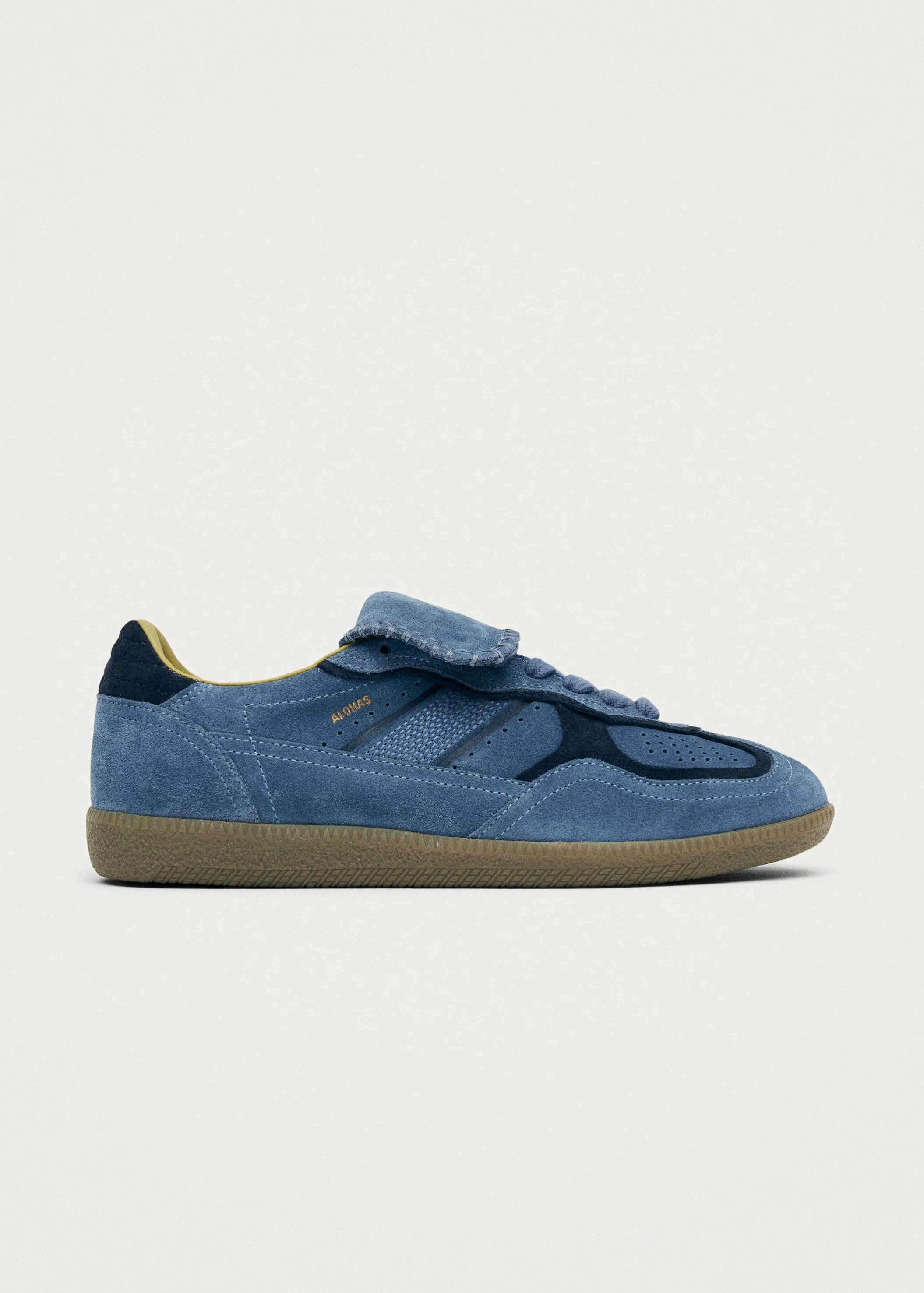 Tb.490 Club Suede Blue Leather Sneakers sold by Alohas