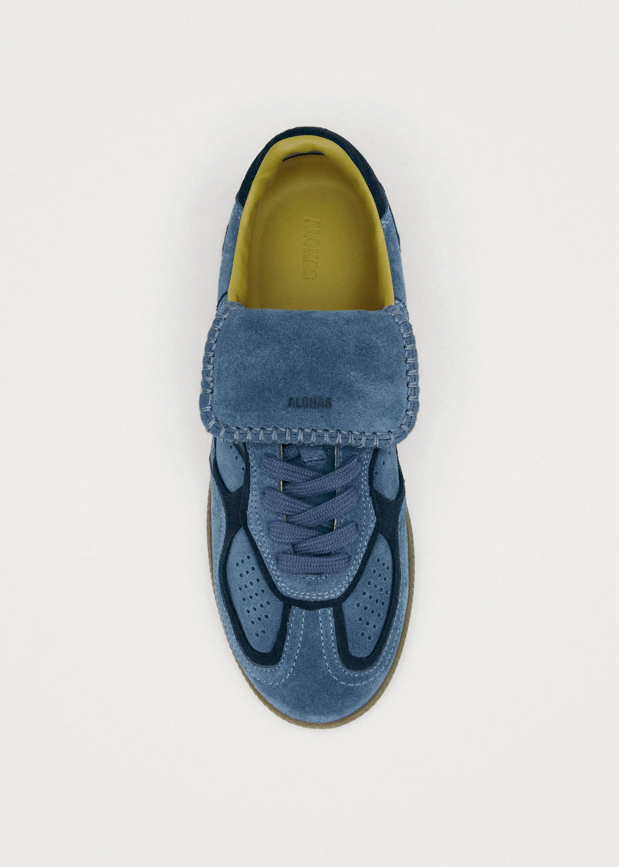 Tb.490 Club Suede Blue Leather Sneakers sold by Alohas product image thumbnail 4