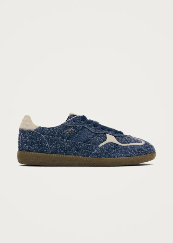Tb.490 Rife Suede Fuzzy Blue Leather Sneakers sold by Alohas