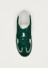 Tb.490 Rife Suede Fuzzy Green Leather Sneakers sold by Alohas