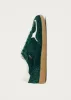 Tb.490 Rife Suede Fuzzy Green Leather Sneakers sold by Alohas