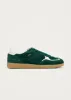 Tb.490 Rife Suede Fuzzy Green Leather Sneakers sold by Alohas
