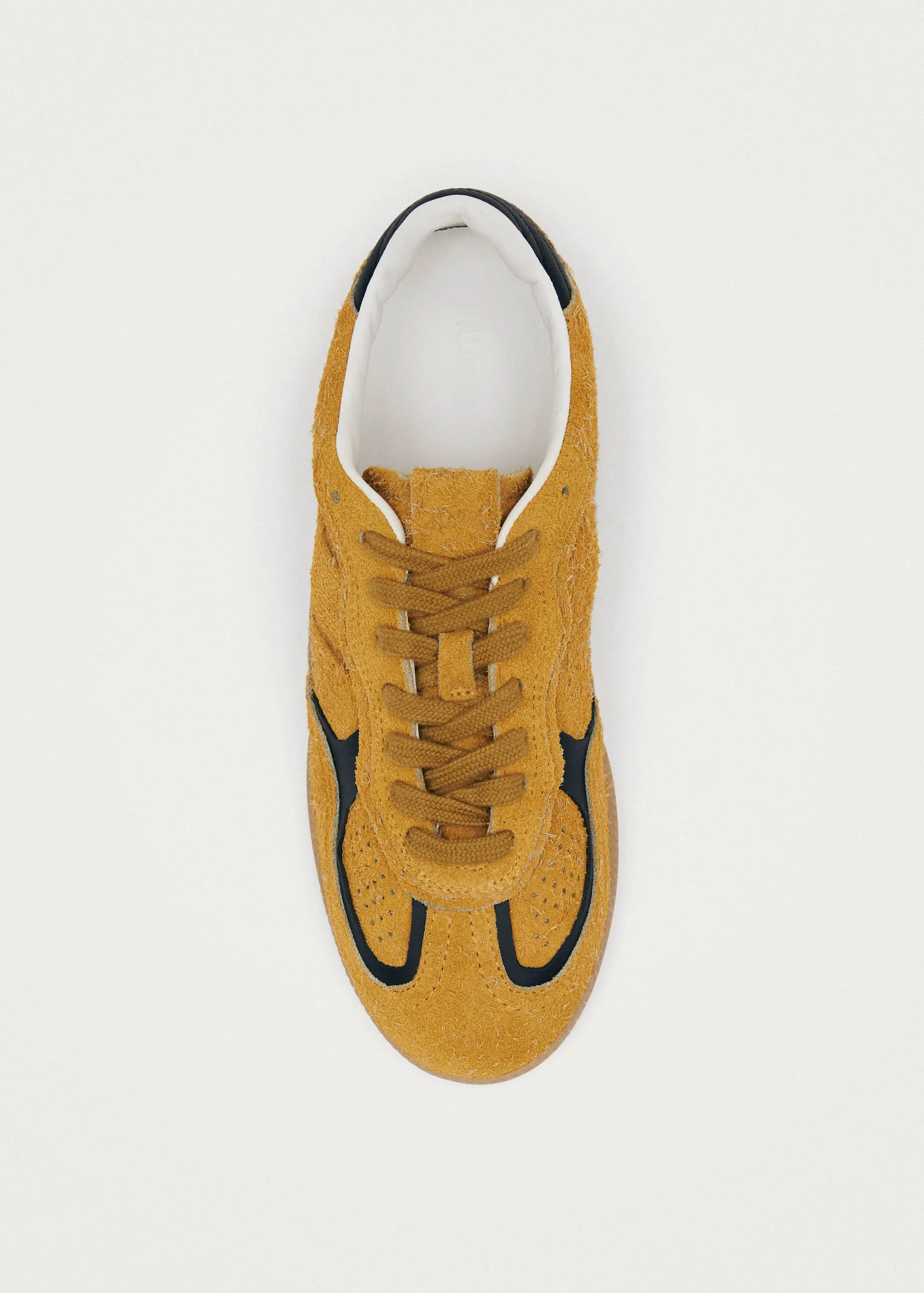 Tb.490 Rife Suede Fuzzy Yellow Leather Sneakers sold by Alohas product image thumbnail 4