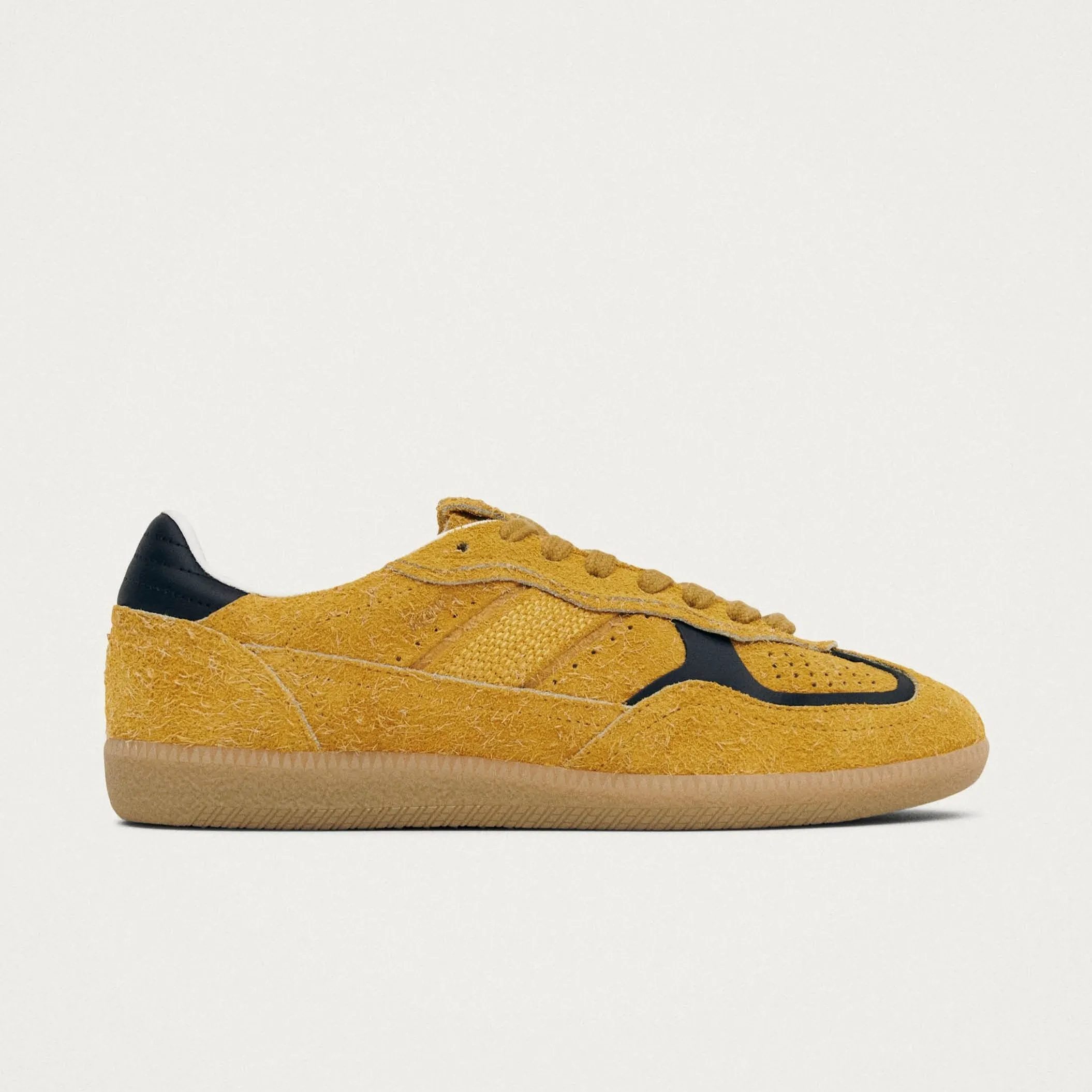 Tb.490 Rife Suede Fuzzy Yellow Leather Sneakers sold by Alohas product image thumbnail 3