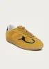 Tb.490 Rife Suede Fuzzy Yellow Leather Sneakers sold by Alohas