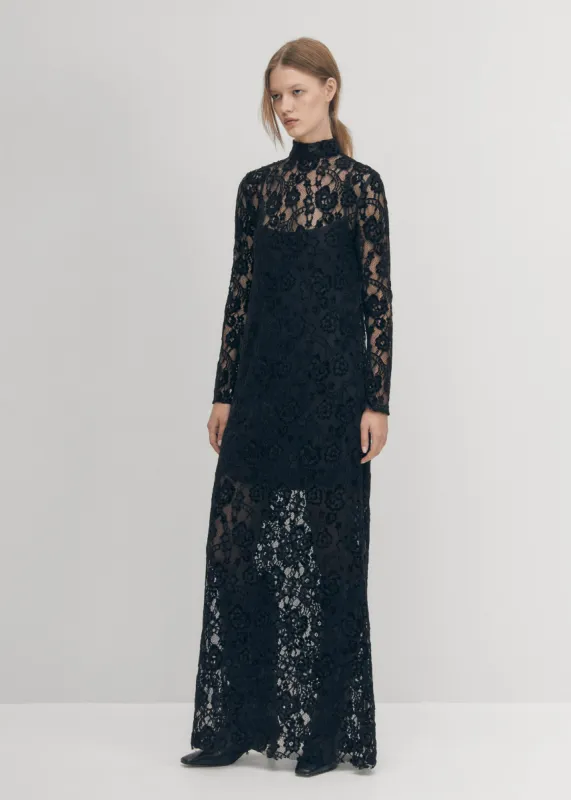 Tiban Lace Black Dress made by Alohas