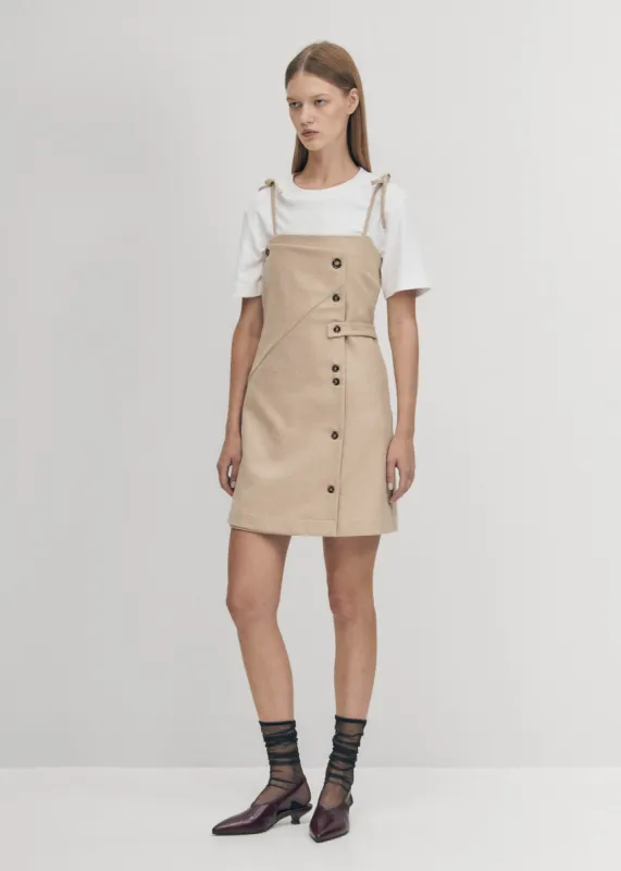 Gala Beige Dress sold by Alohas