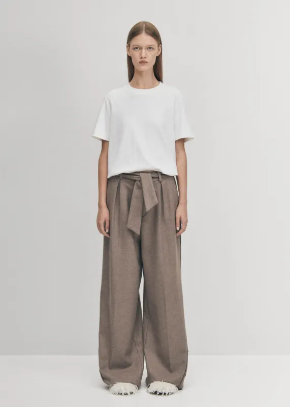Abbie Taupe Trousers sold by Alohas