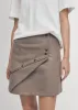 Adela Taupe Skirt sold by Alohas