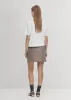 Adela Taupe Skirt sold by Alohas