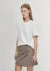 Adela Taupe Skirt sold by Alohas