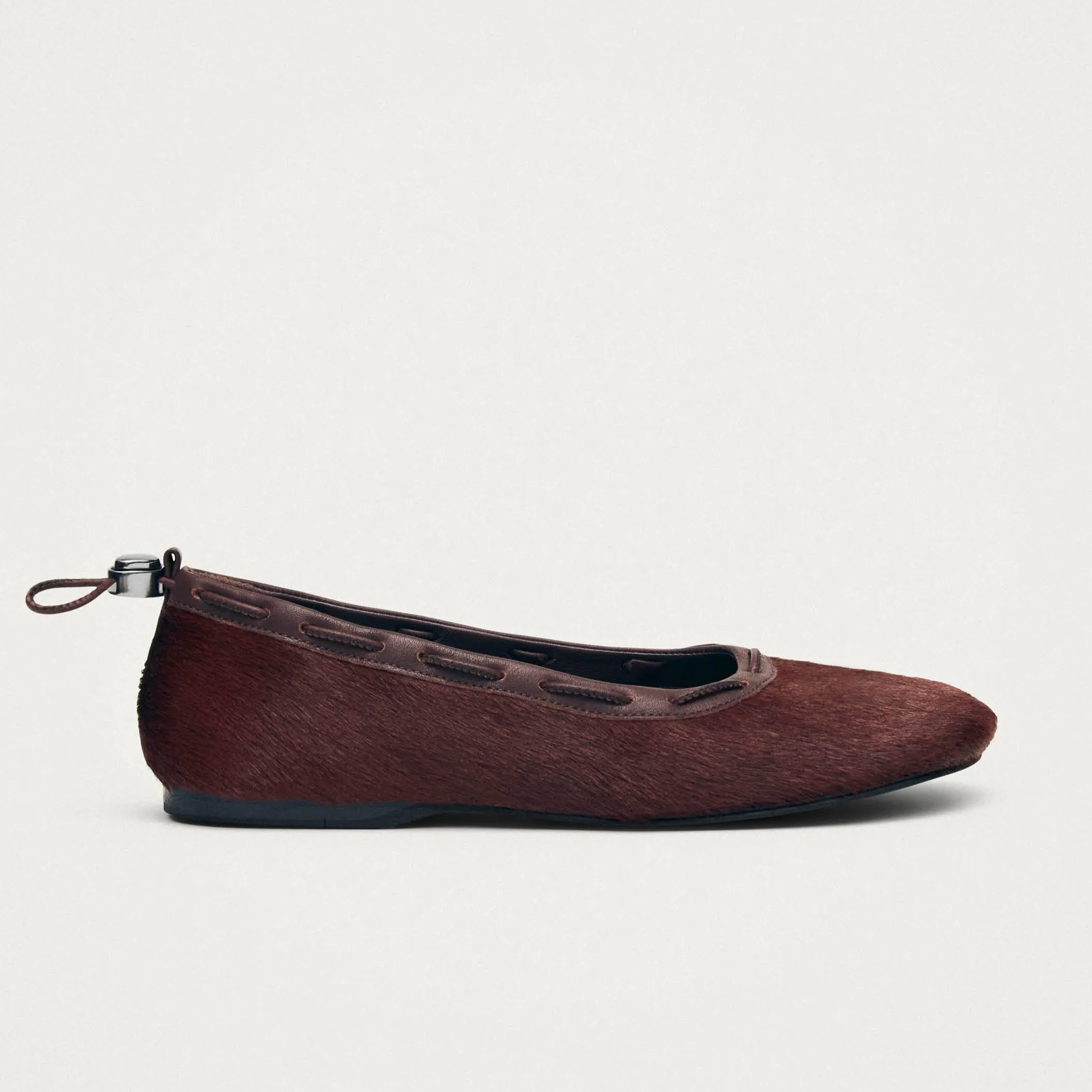 Gill Soft Burgundy Leather Ballet Flats sold by Alohas product image thumbnail 3