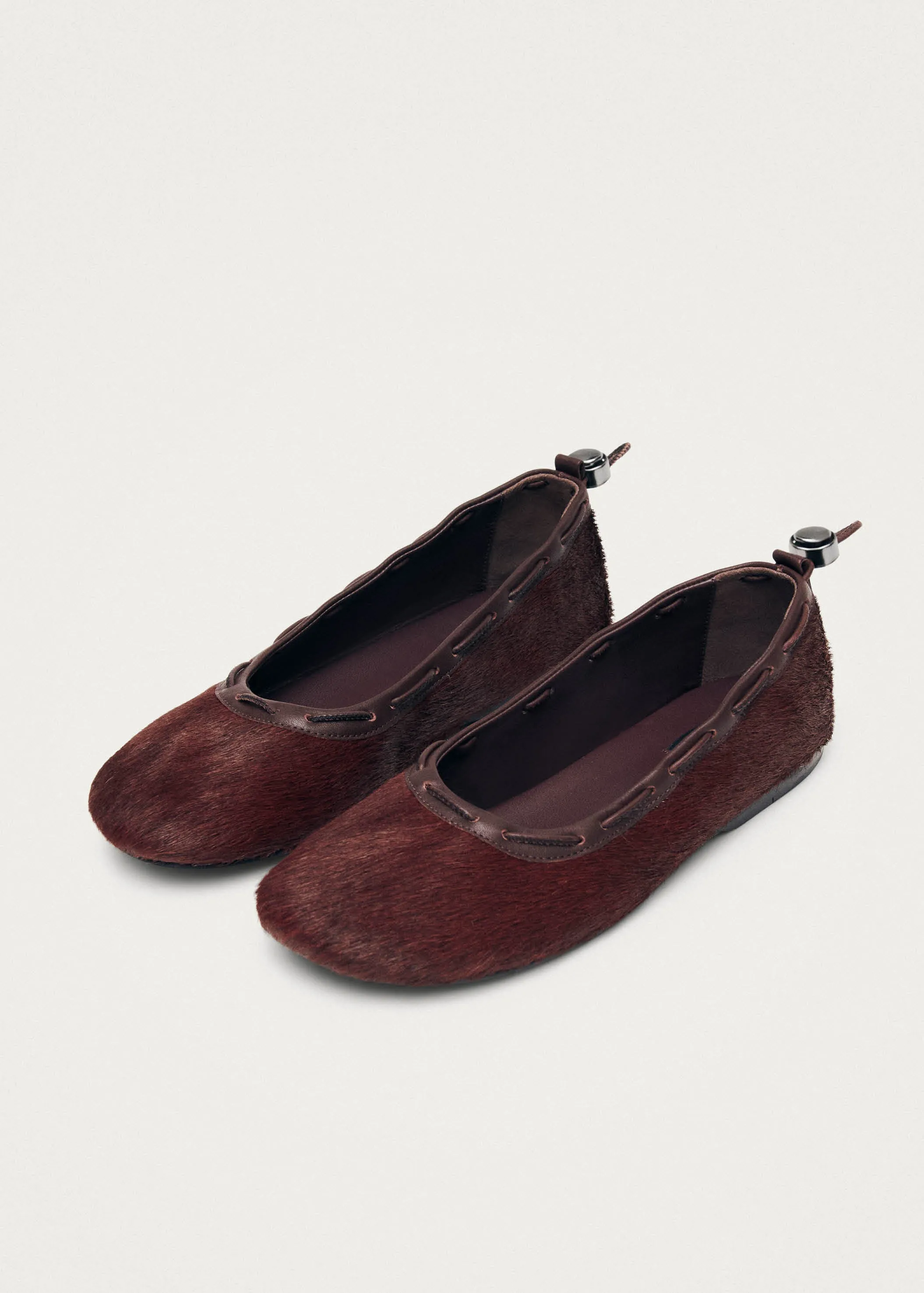 Gill Soft Burgundy Leather Ballet Flats sold by Alohas product image thumbnail 2