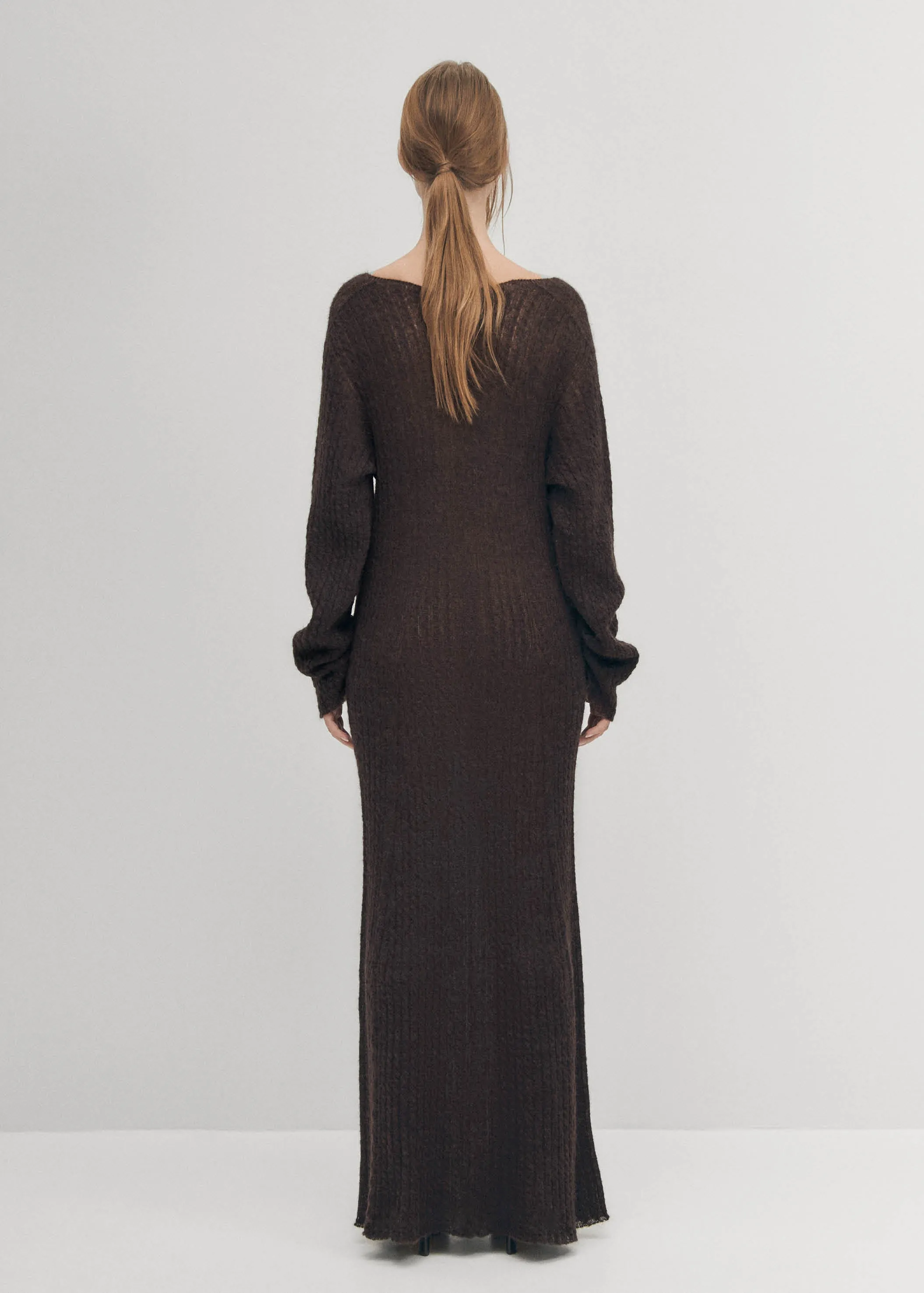 Triza Brown Dress sold by Alohas product image thumbnail 2