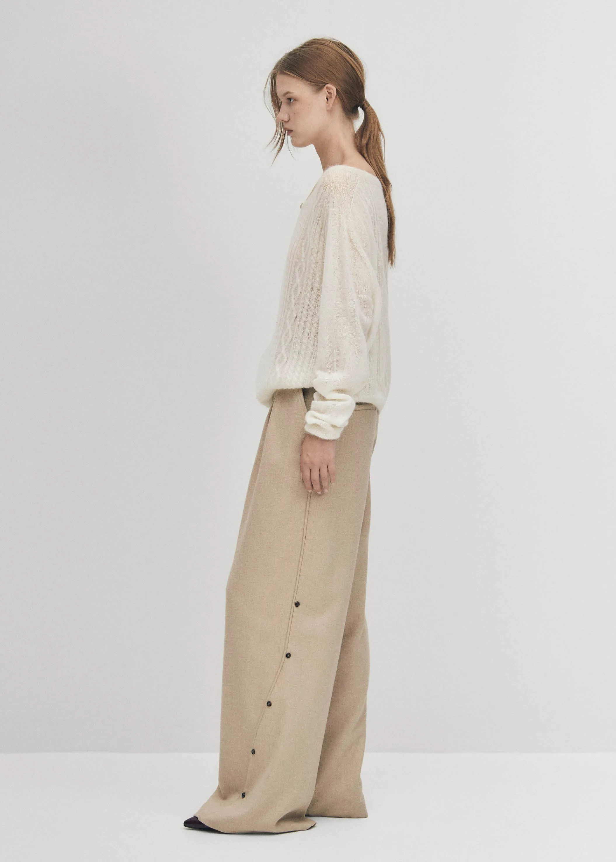 Corden Cream Cardigan sold by Alohas product image thumbnail 2