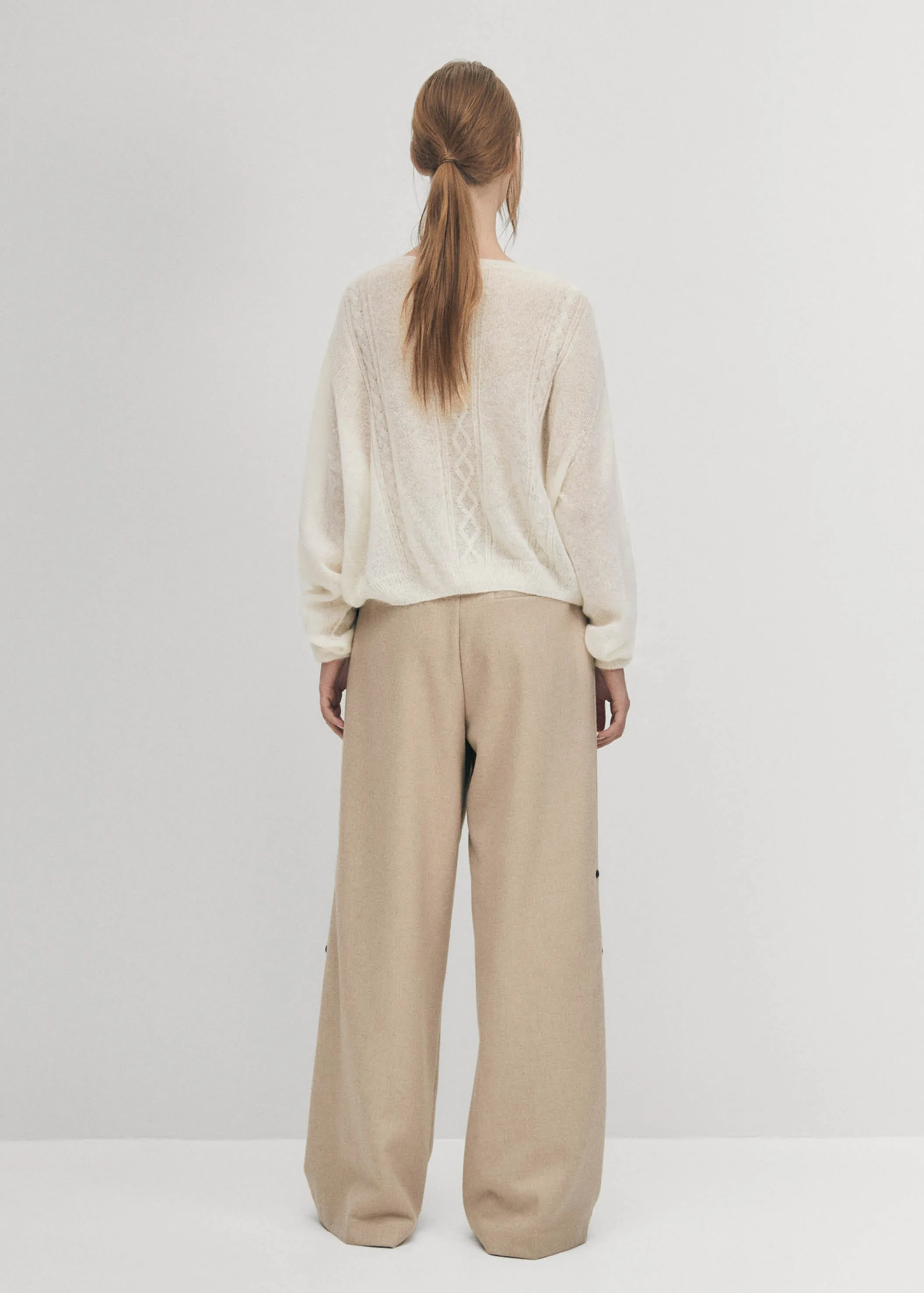 Corden Cream Cardigan sold by Alohas product image thumbnail 4