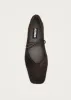 Sway Soft Brown Leather Ballet Flats sold by Alohas