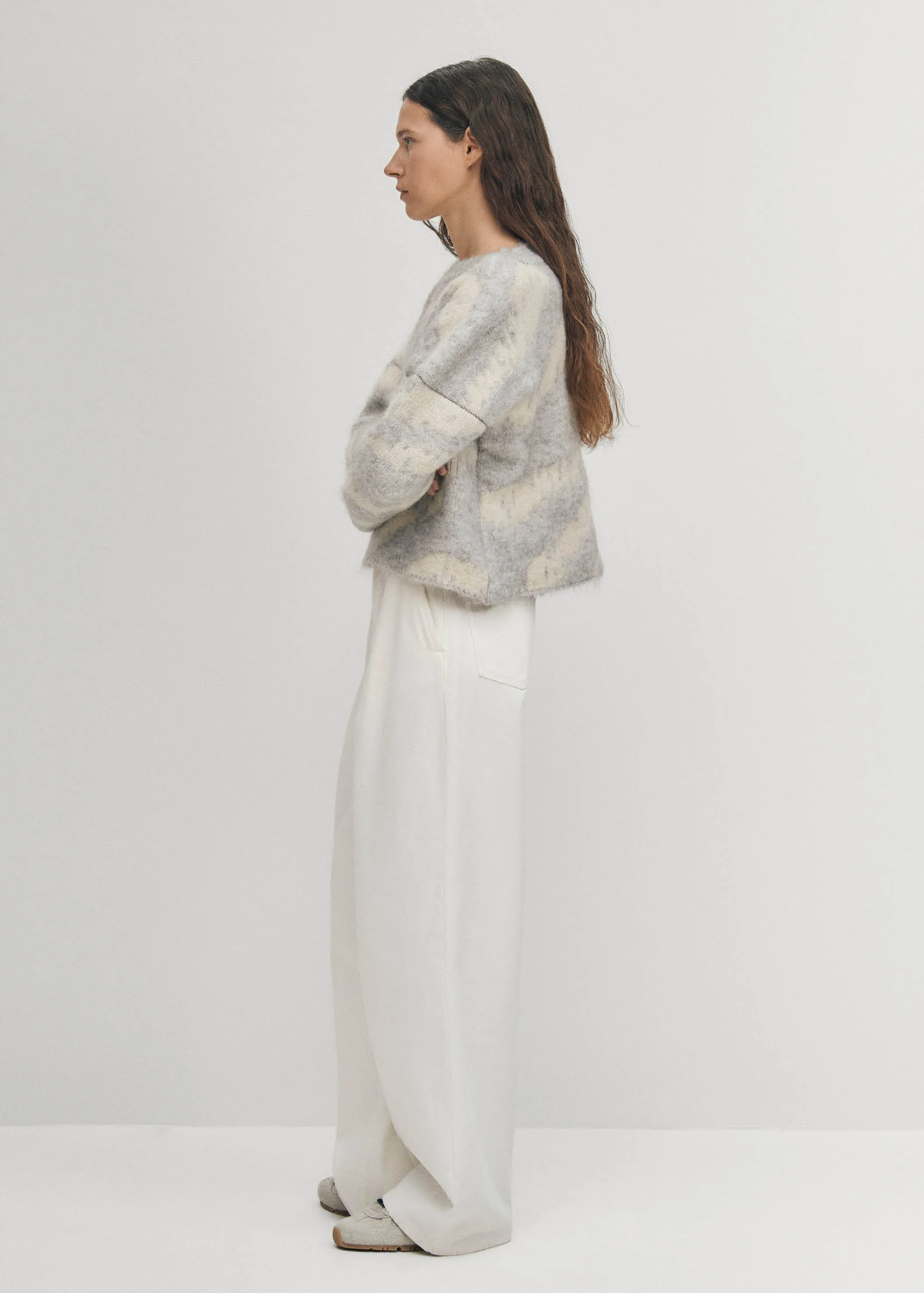 Malmo Grey Sweater sold by Alohas product image thumbnail 2