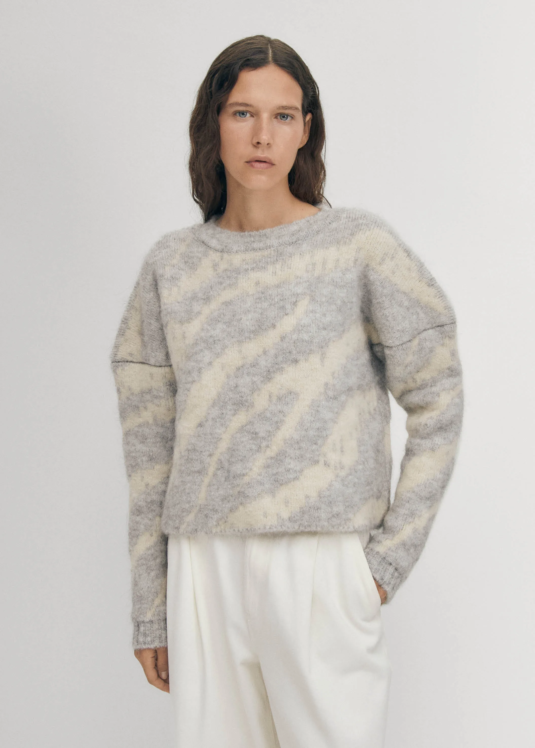 Malmo Grey Sweater sold by Alohas product image thumbnail 5