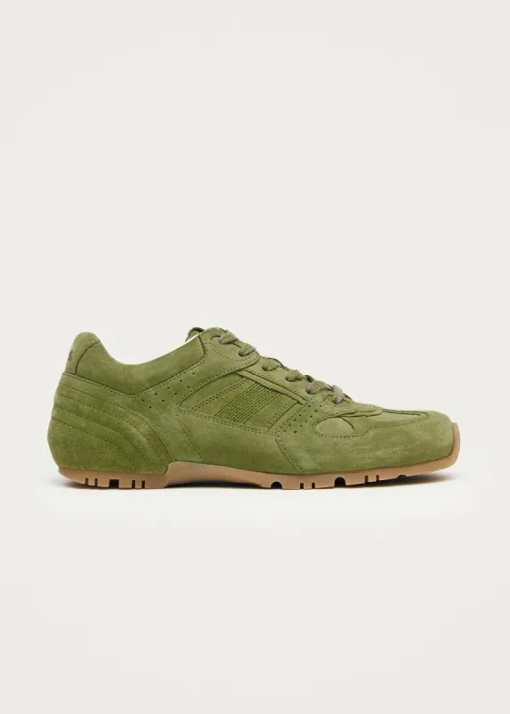 Tb.56 Suede Green Leather Sneakers sold by Alohas
