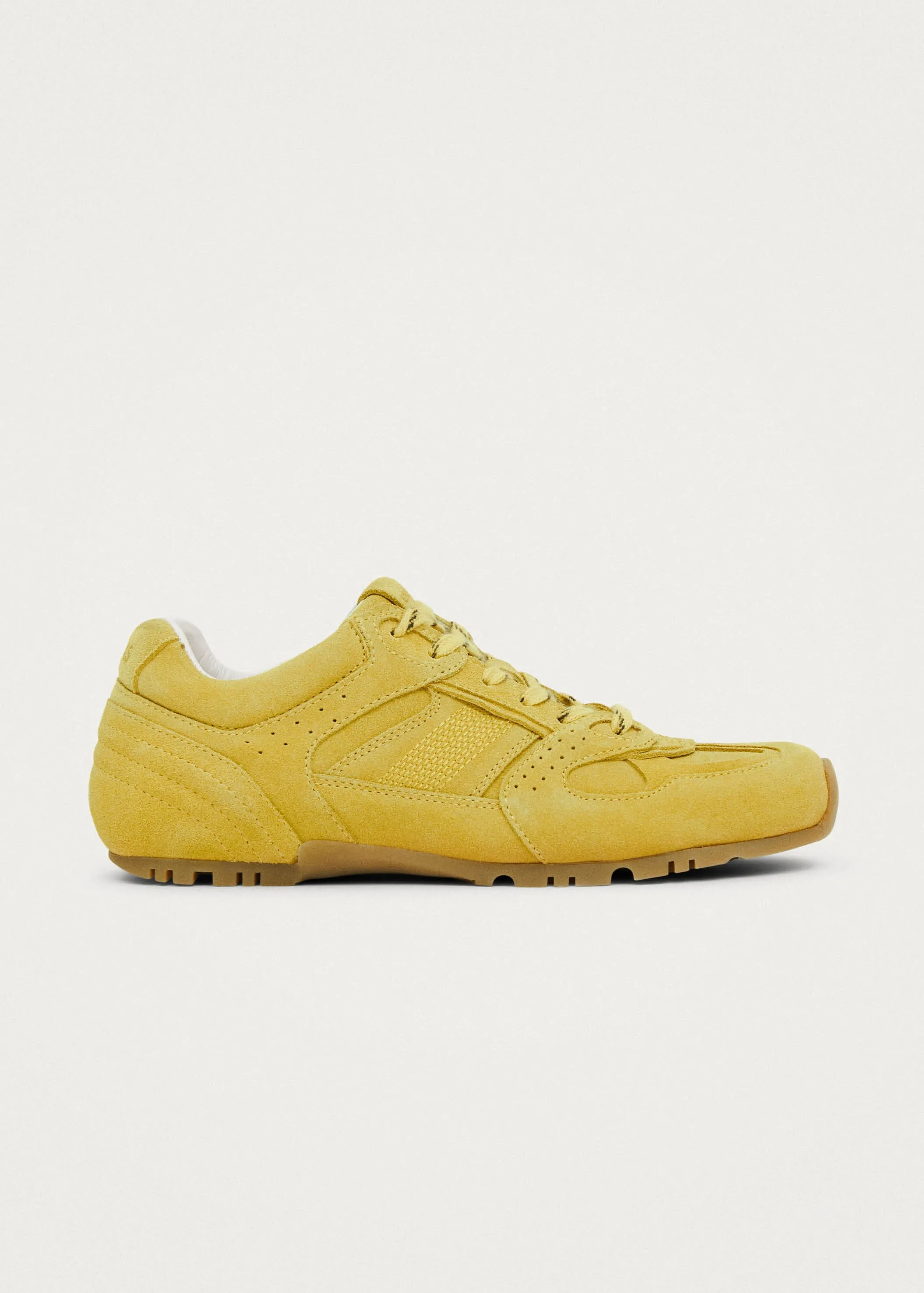 Tb.56 Suede Yellow Leather Sneakers sold by Alohas