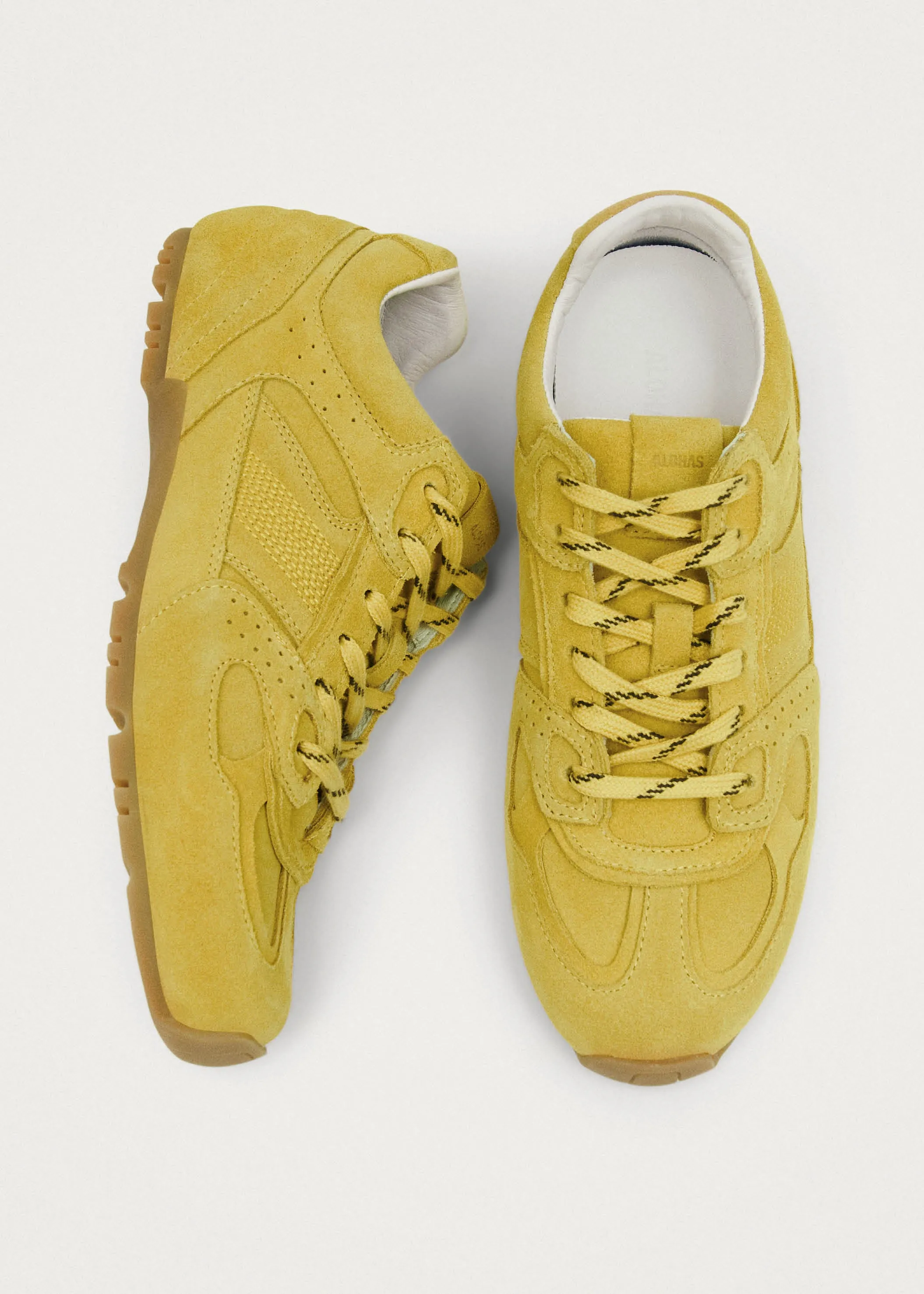 Tb.56 Suede Yellow Leather Sneakers sold by Alohas product image thumbnail 5