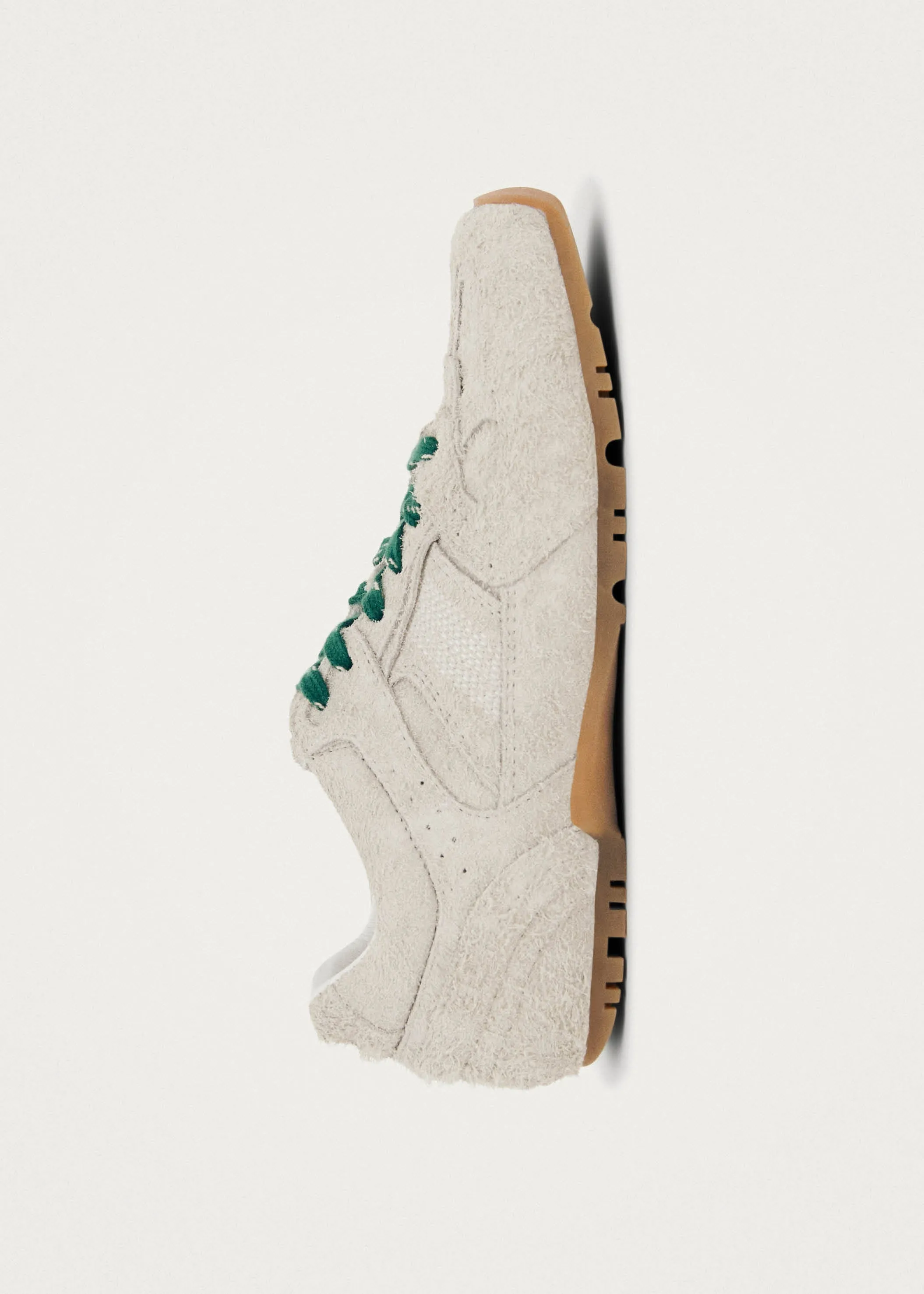 Tb.56 Suede Fuzzy Light Grey Leather Sneakers sold by Alohas product image thumbnail 4