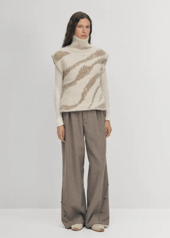 Bergen Ecru Vest sold by Alohas