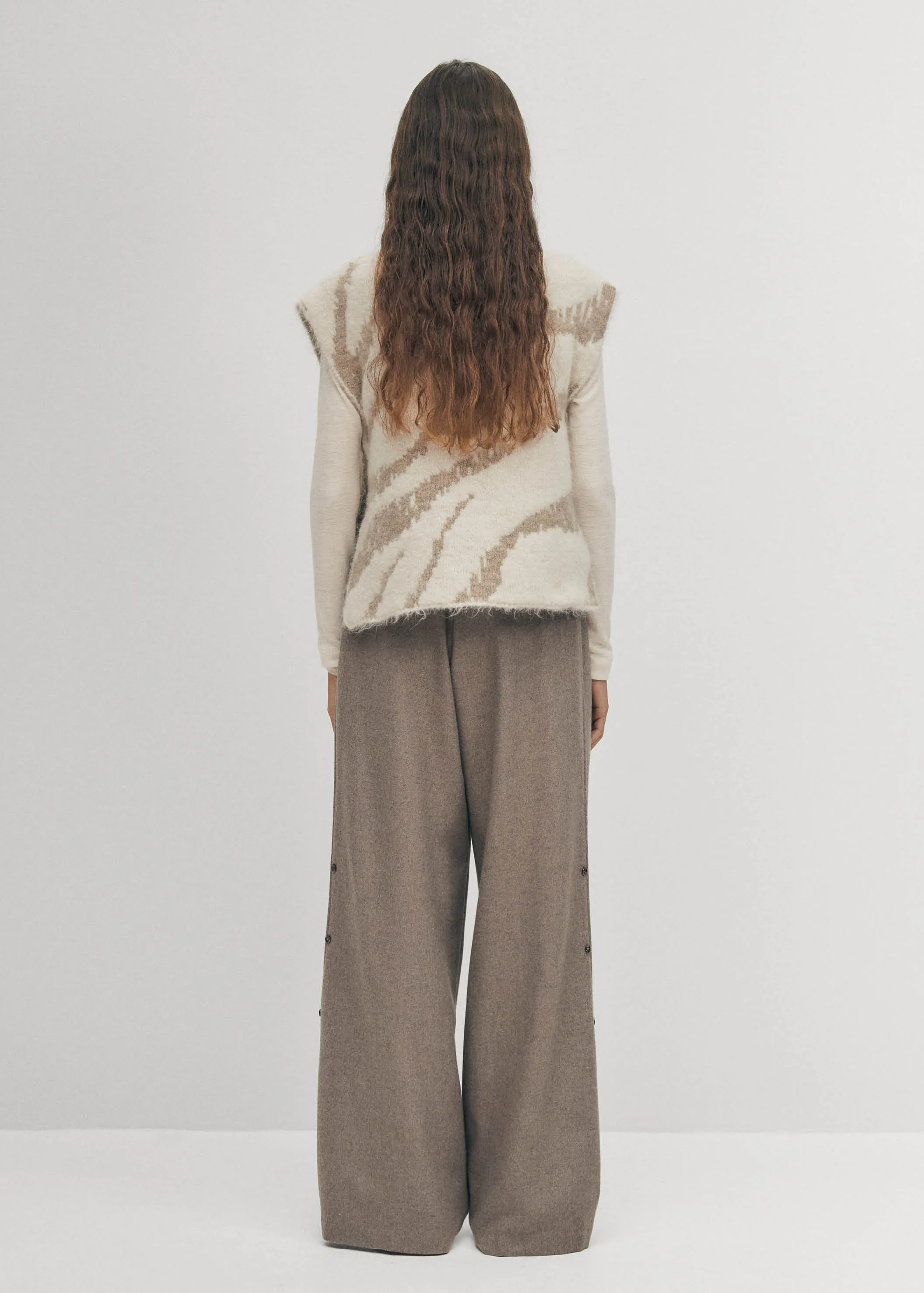 Bergen Ecru Vest sold by Alohas product image thumbnail 4