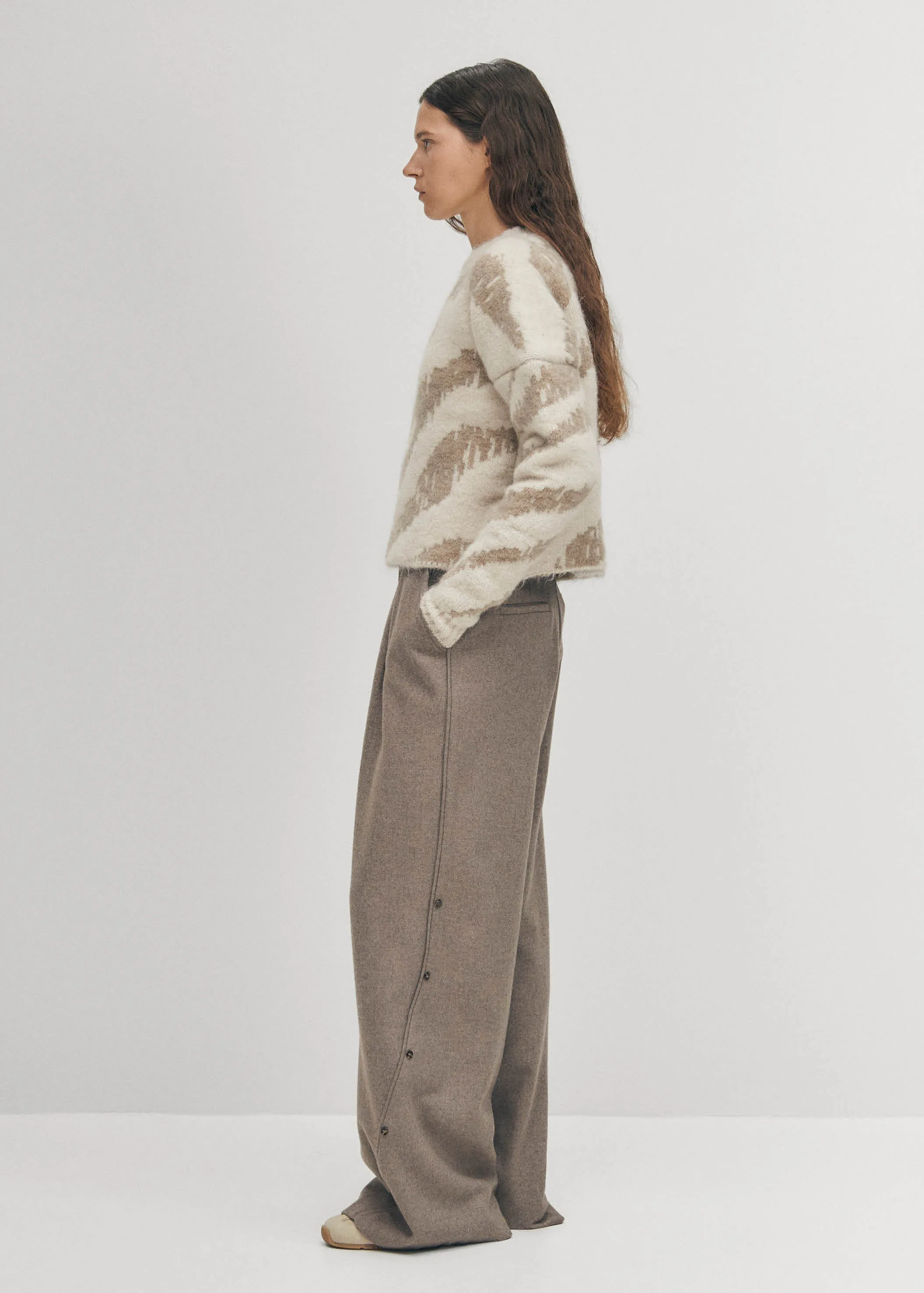 Malmo Ecru Sweater sold by Alohas product image thumbnail 2