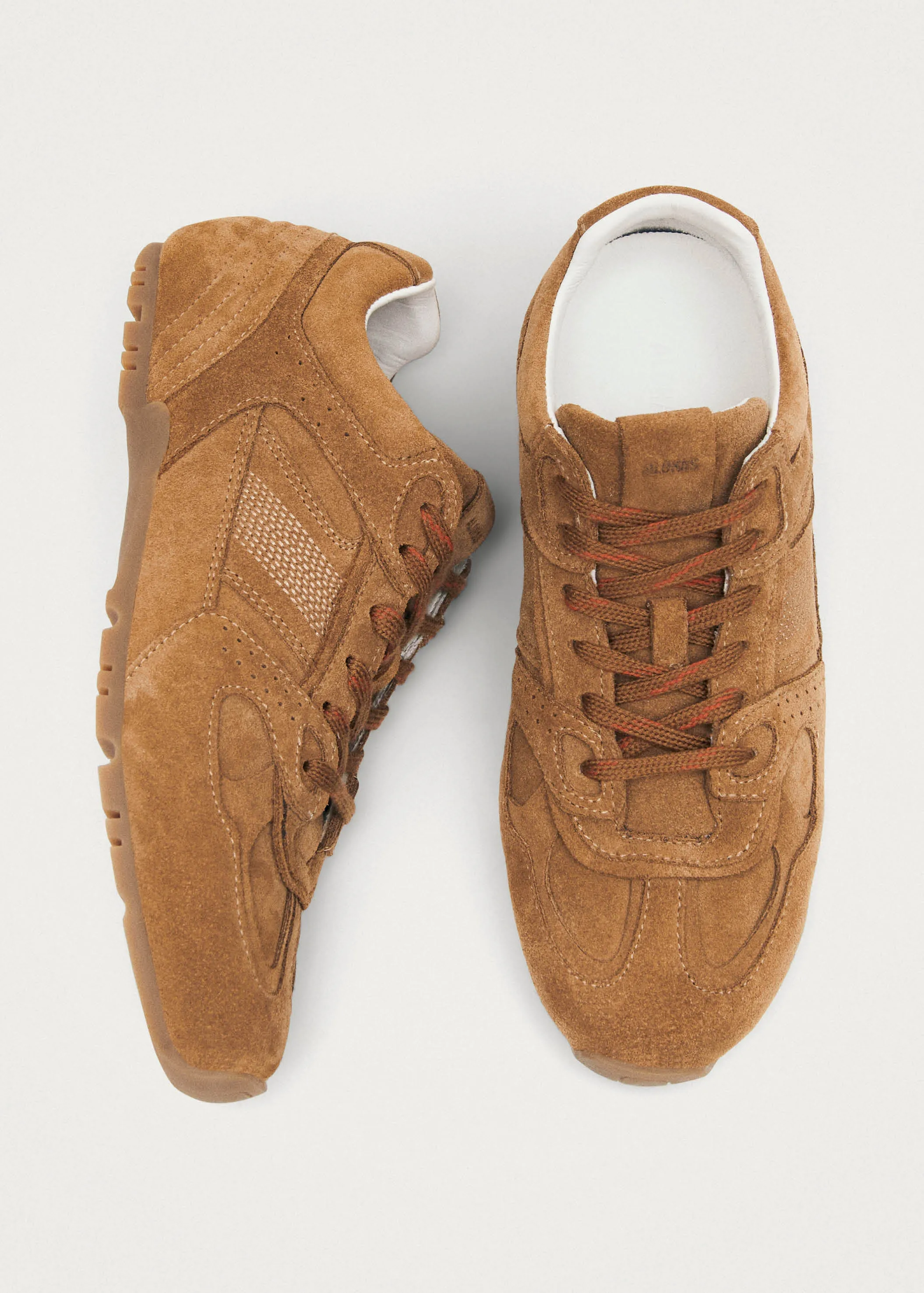 Tb.56 Suede Tan Leather Sneakers sold by Alohas product image thumbnail 5