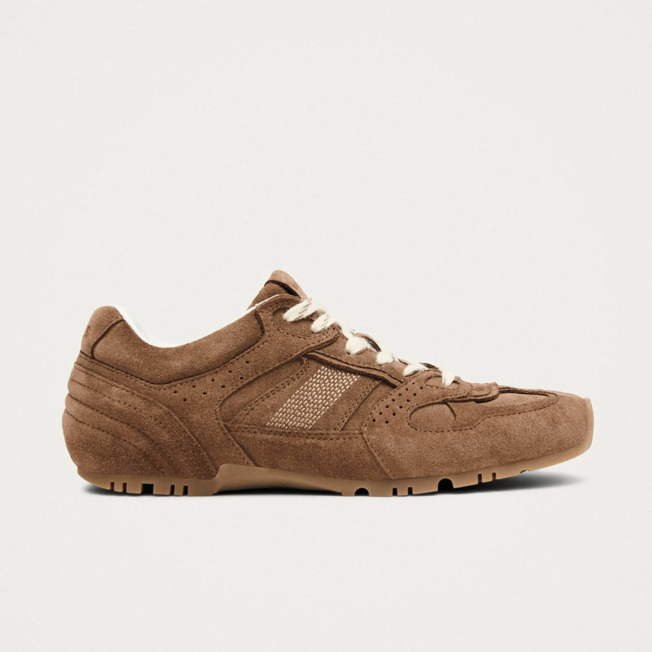 Tb.56 Suede Brown Leather Sneakers sold by Alohas product image thumbnail 3