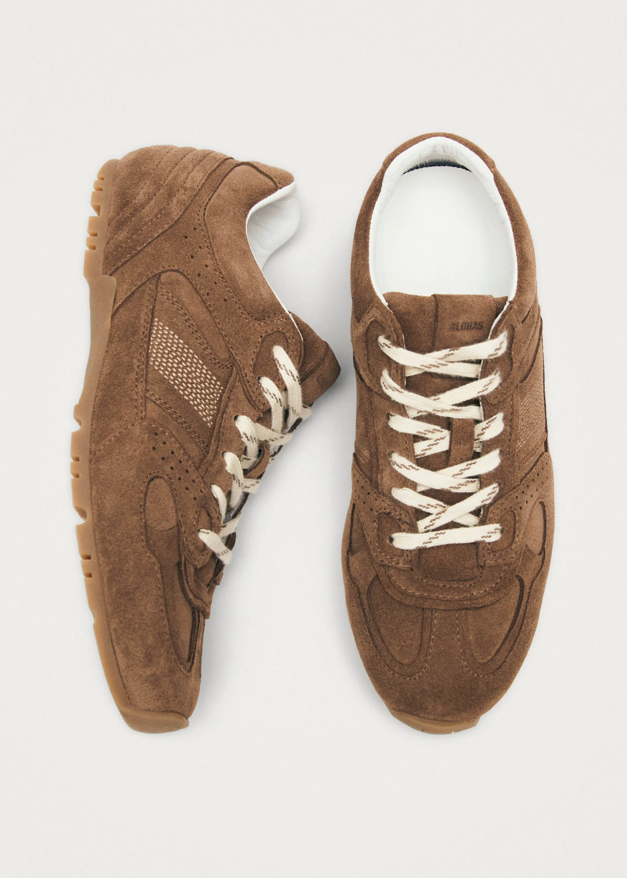 Tb.56 Suede Brown Leather Sneakers sold by Alohas product image thumbnail 4