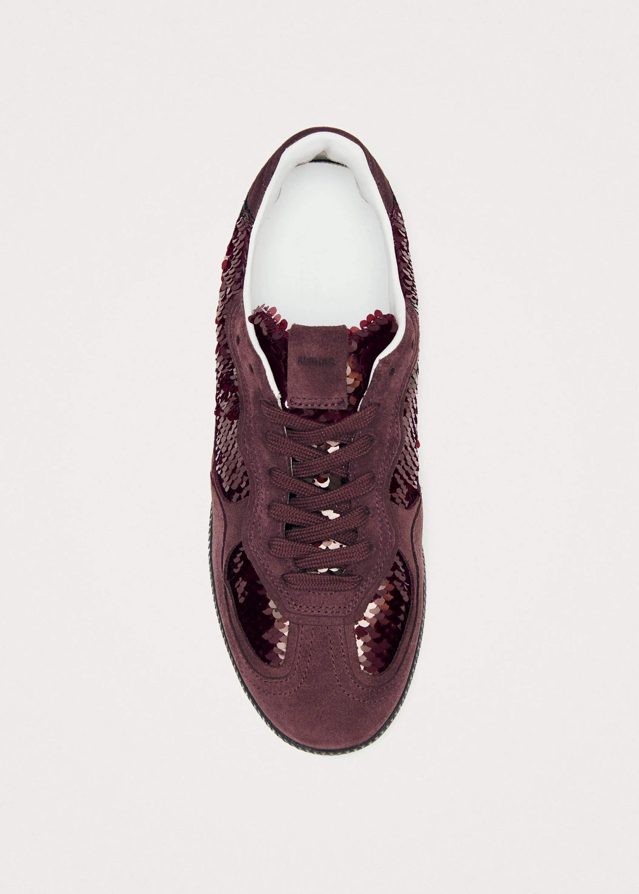 Tb.490 Glint Burgundy Leather Sneakers sold by Alohas product image thumbnail 4