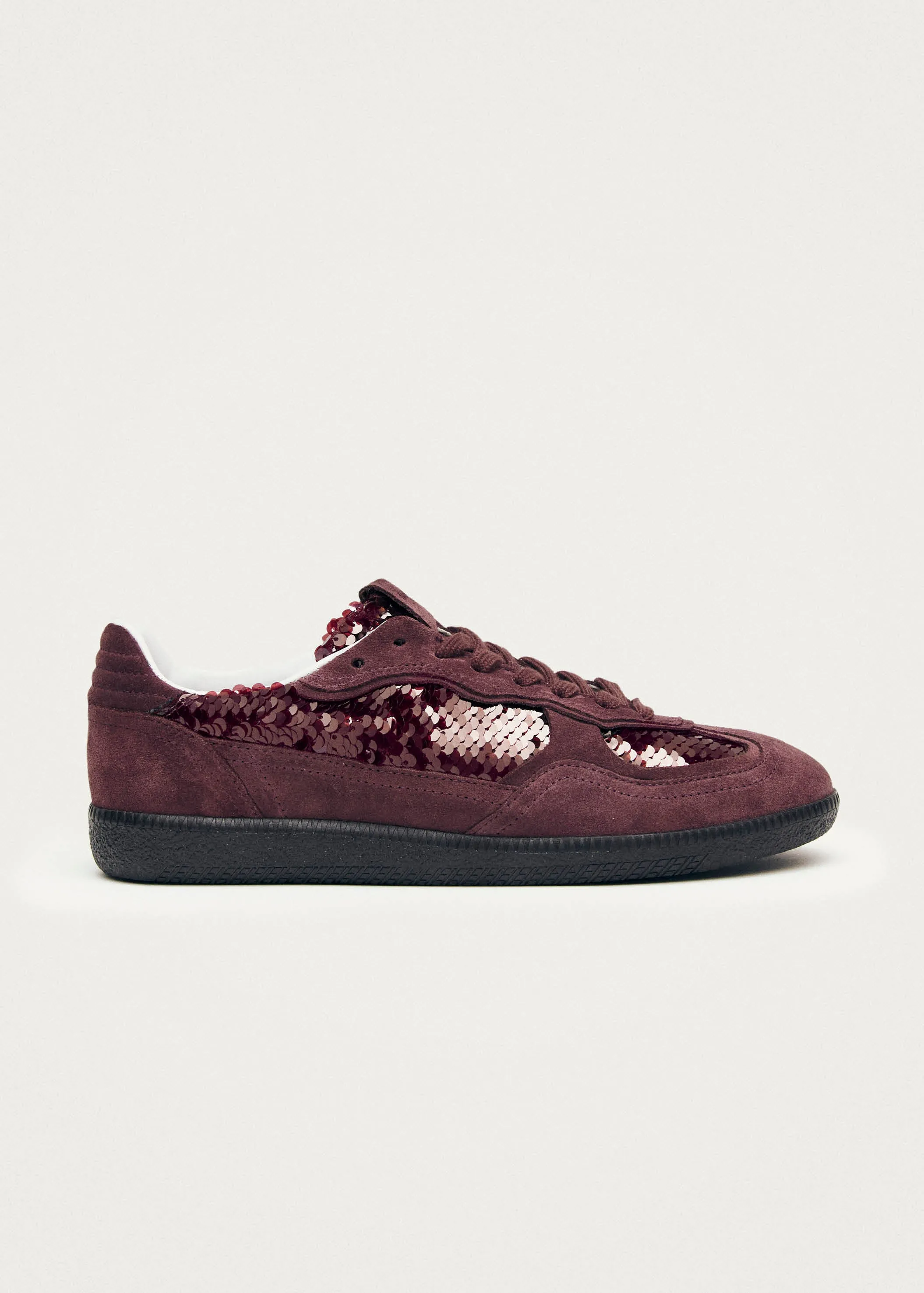 Tb.490 Glint Burgundy Leather Sneakers sold by Alohas