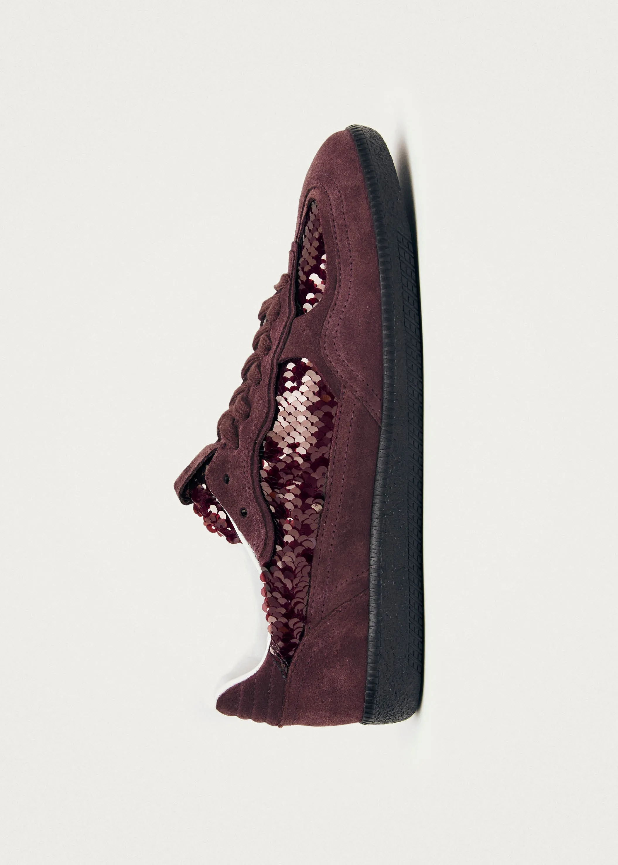 Tb.490 Glint Burgundy Leather Sneakers sold by Alohas product image thumbnail 5