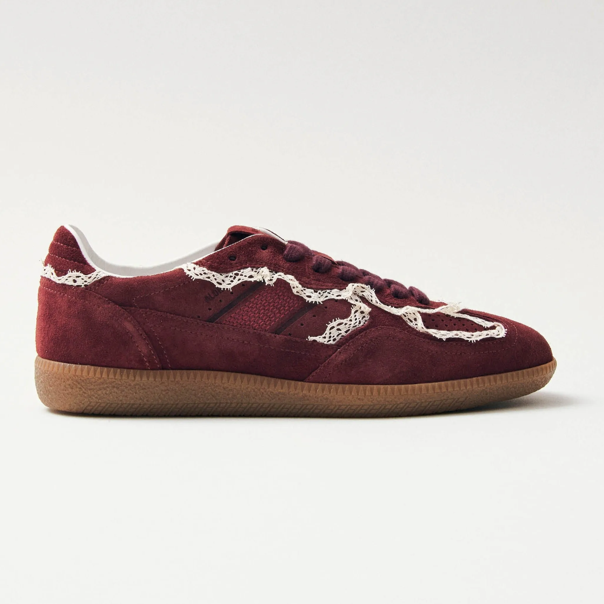 Tb.490 Crochet Burgundy Leather Sneakers sold by Alohas product image thumbnail 3