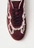 Tb.490 Crochet Burgundy Leather Sneakers sold by Alohas