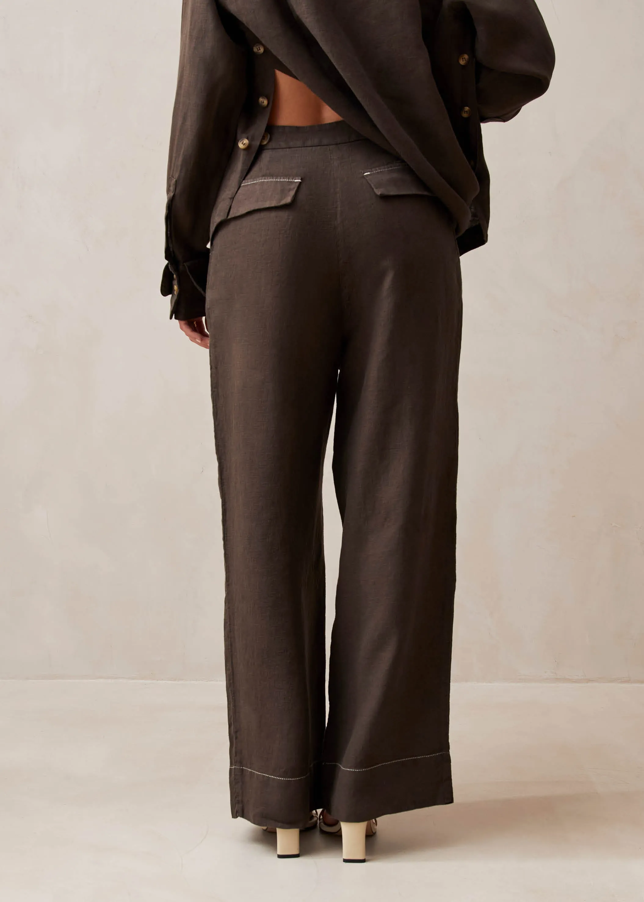 Zulu Chocolate Pants sold by Alohas product image thumbnail 4