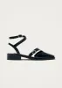 Aveline Black Leather Ballet Flats sold by Alohas